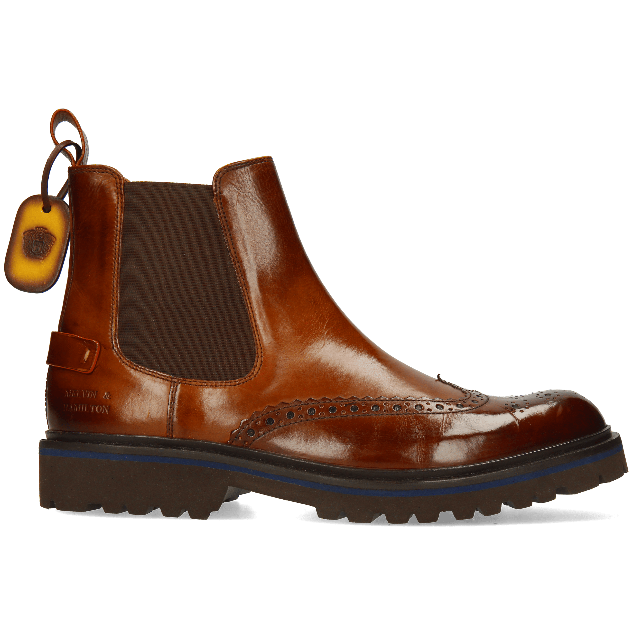 PIERCE 26 - Bottines en cuir | Marron