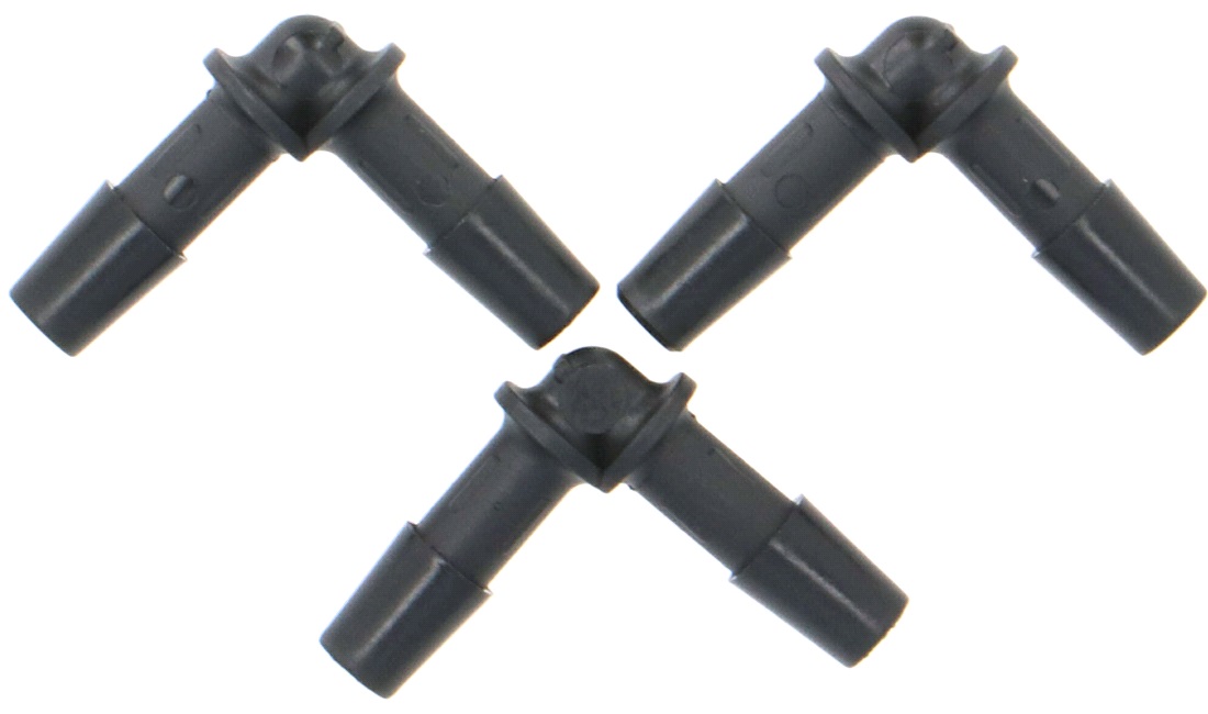 Samlestykke 6,5mm vinkel 5 stk