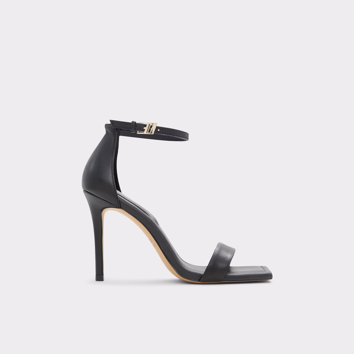 Renza Black Women Heeled sandals