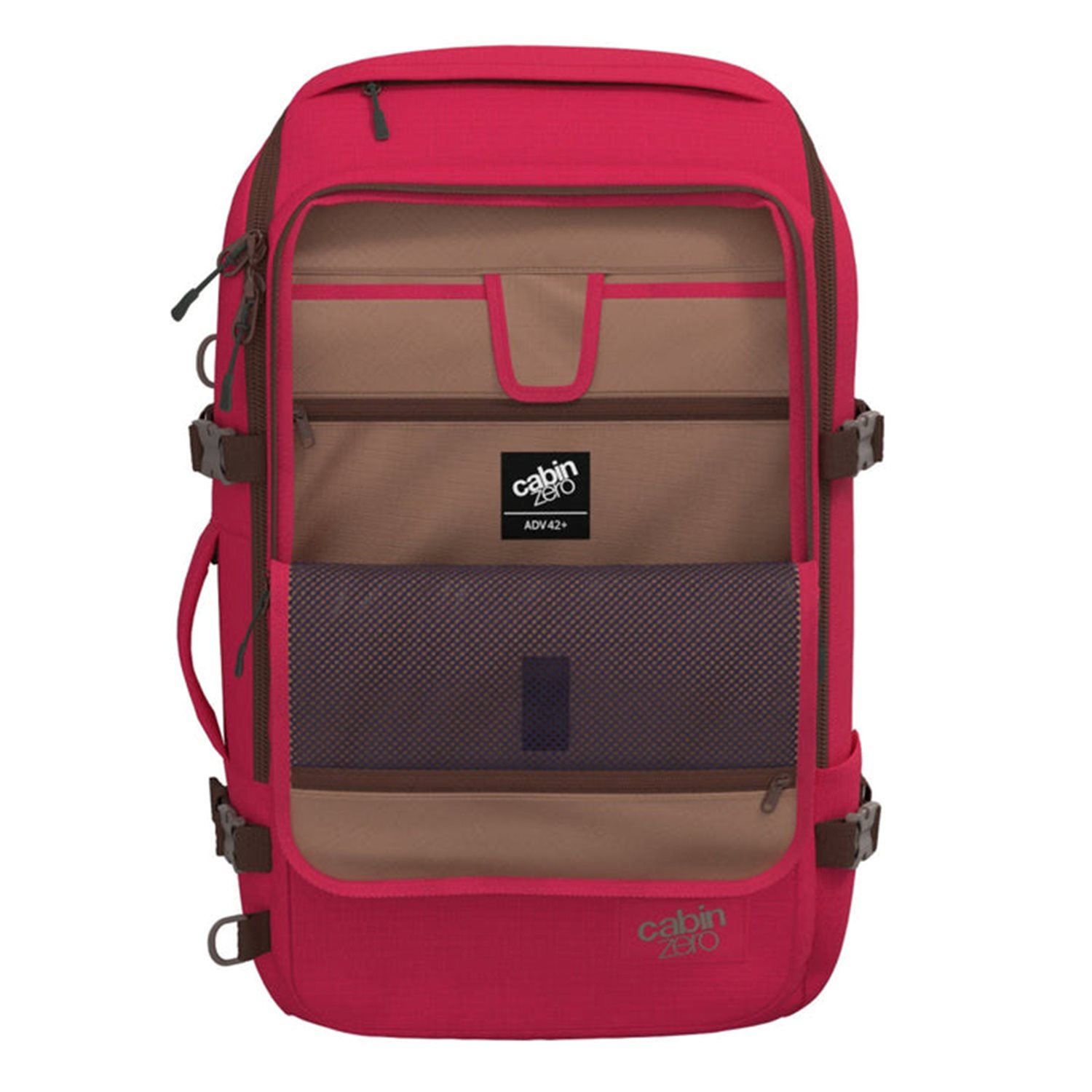 CabinZero Adventure Pro 42L Cabin Backpack saigon coffee