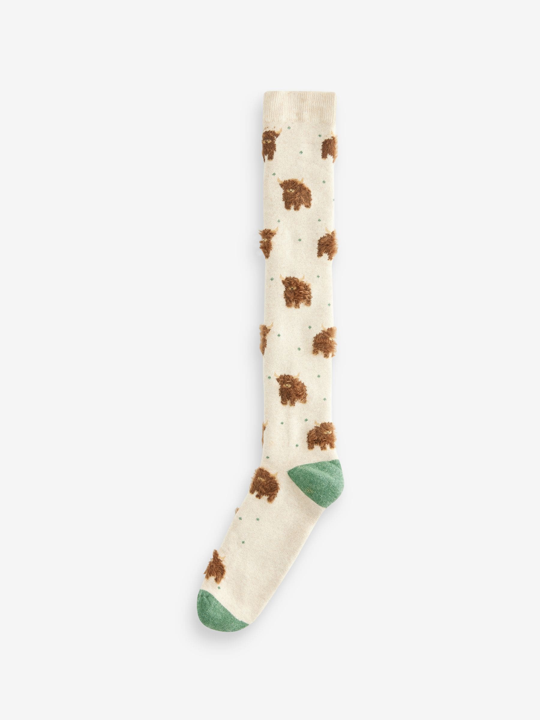 Hamish The Highland Cow - Set van 2 paar regenlaarssokken