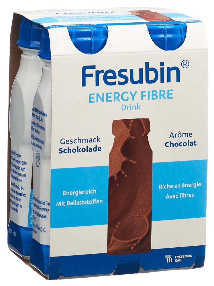 Fresubin Energy Fibre DRINK Schokolade Fl 200 ml
