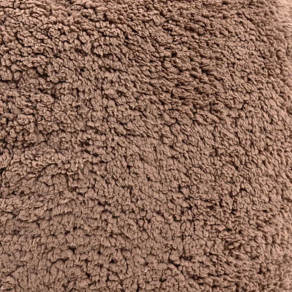 icon - Kingston Kinderzitzak Stoel - Ribfluweel - Fluffy Pluche Teddy - Mocha