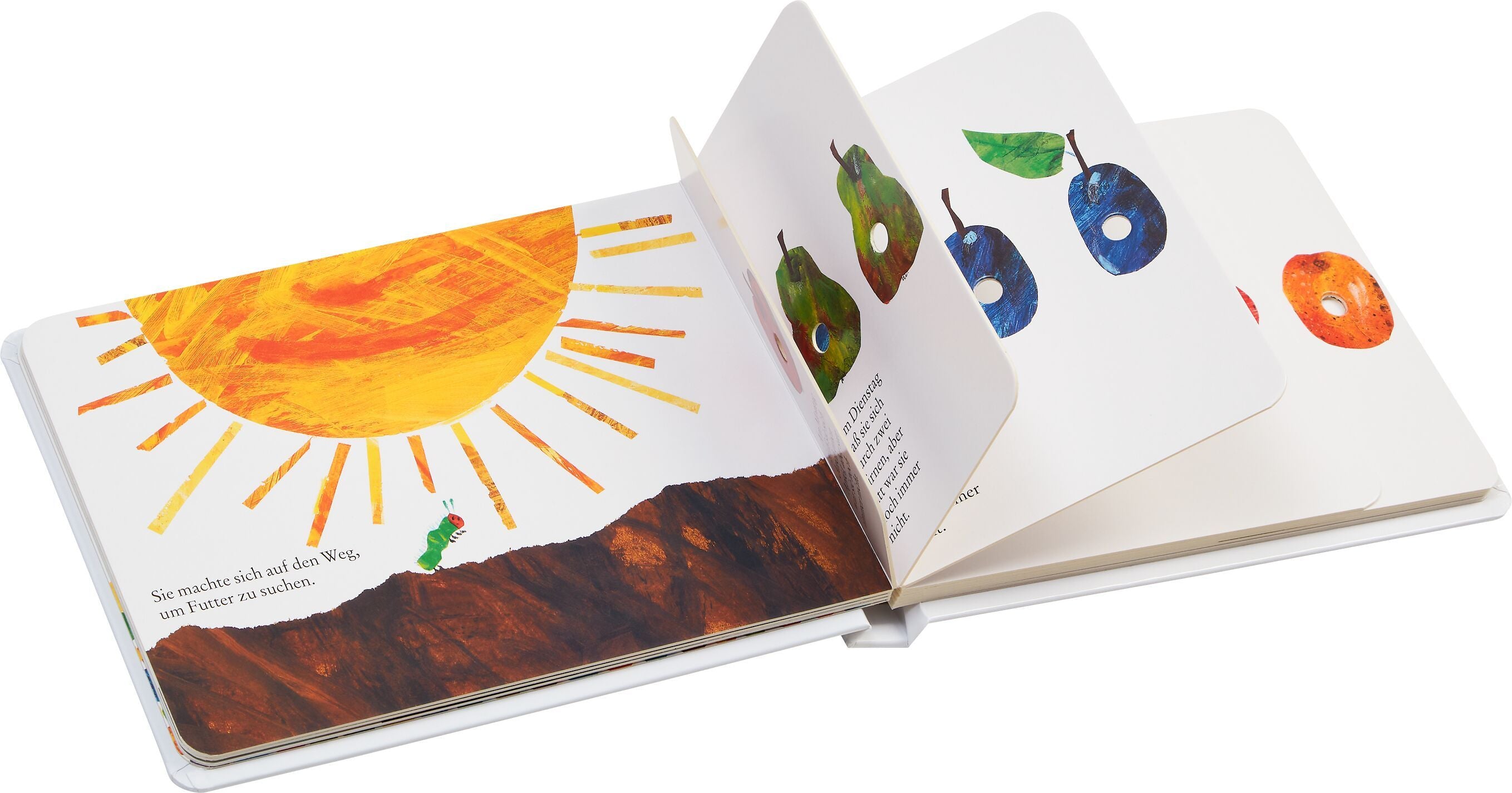 Die kleine Raupe Kinderbuch - Multicolor / B: 21.05 cm x T: 2.3 cm x H: 15.5 cm