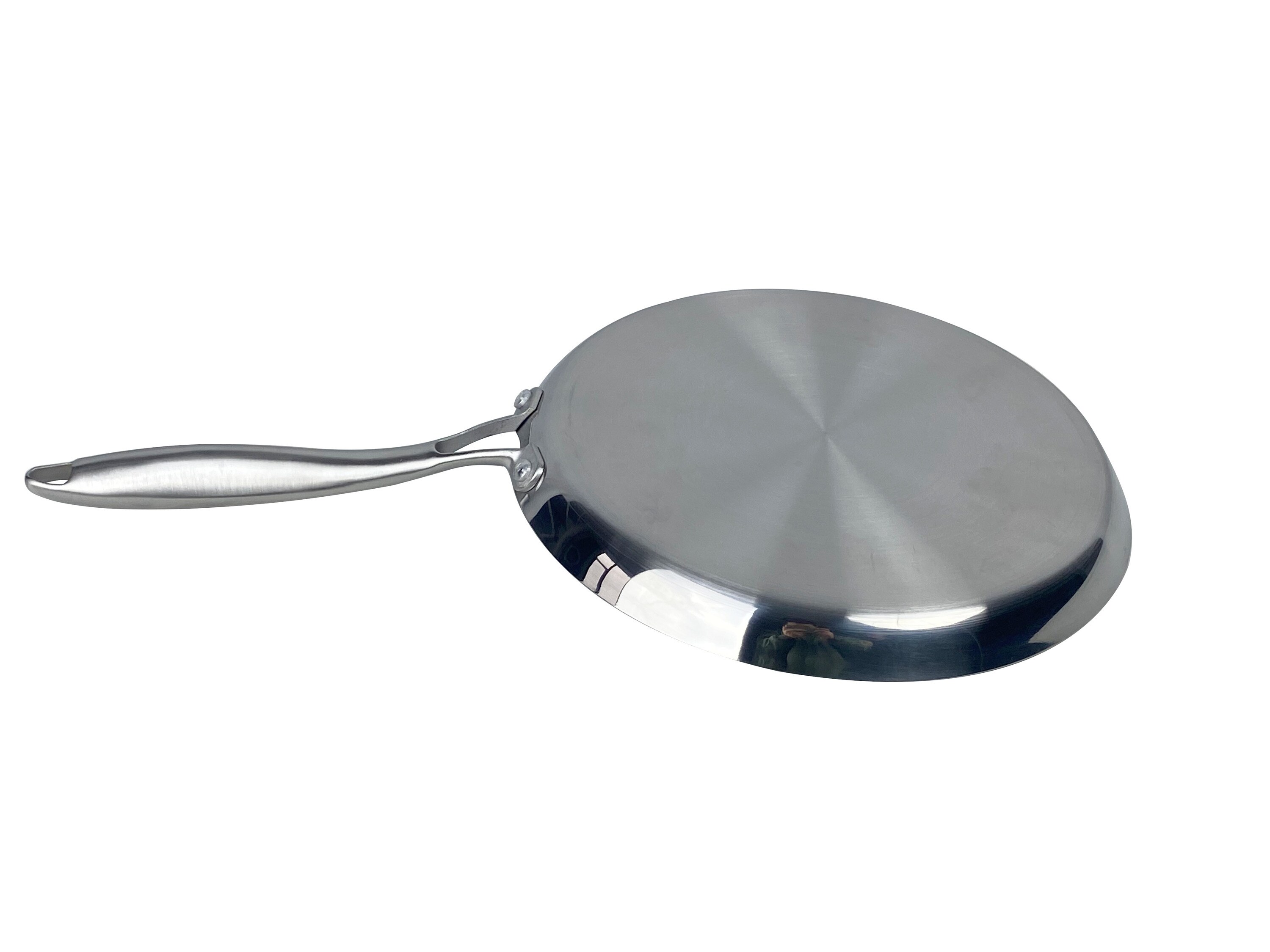 Cheffinger Bratpfanne 18/10 Edelstahl Wabenstruktur Ø24cm