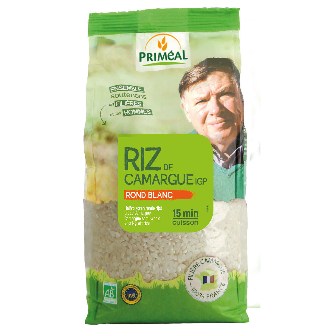 Riz rond blanc de Camargue Bio