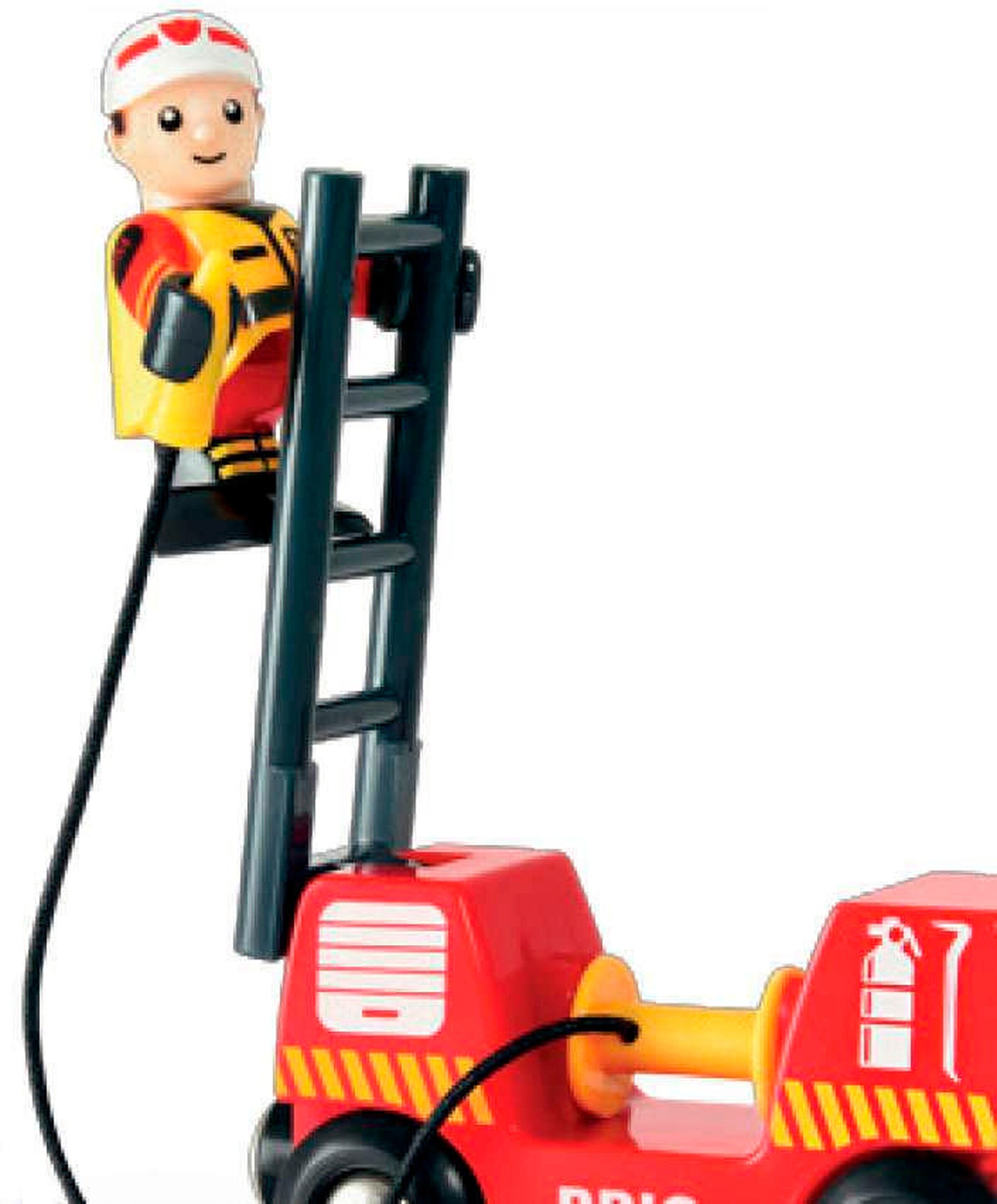 BRIO Feuerwehr-Leiterfahrzeug mit Licht & Sound