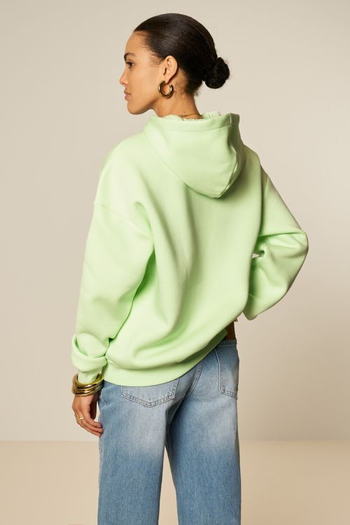 Groene hoodie 