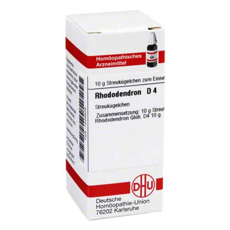 DHU Rhododendron D 4 Globuli, 10 g