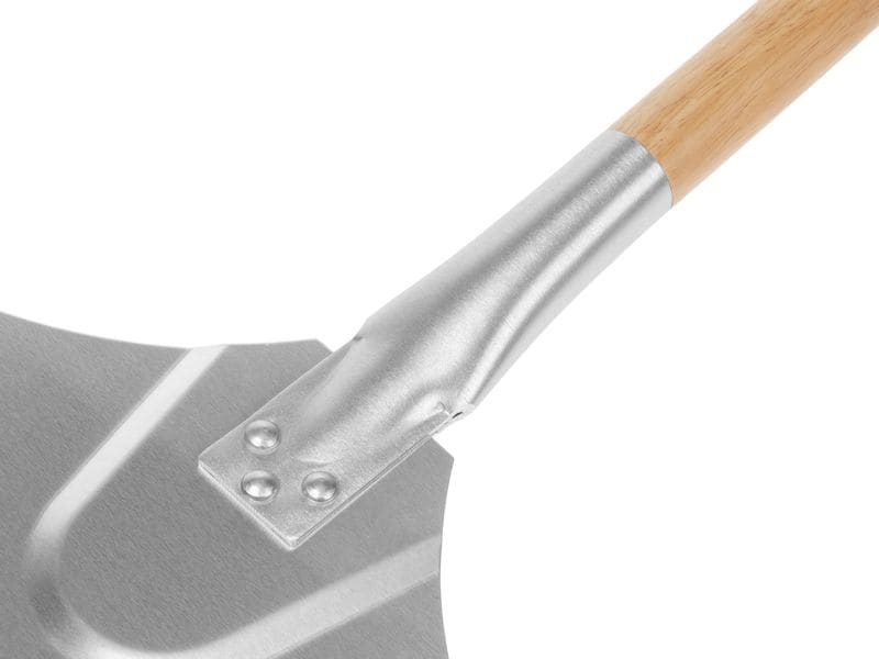 STRUCT Pizzaschaufel Campania 30 x 30 cm, Silber Pizzaschieber mit abnehmbarem Griff