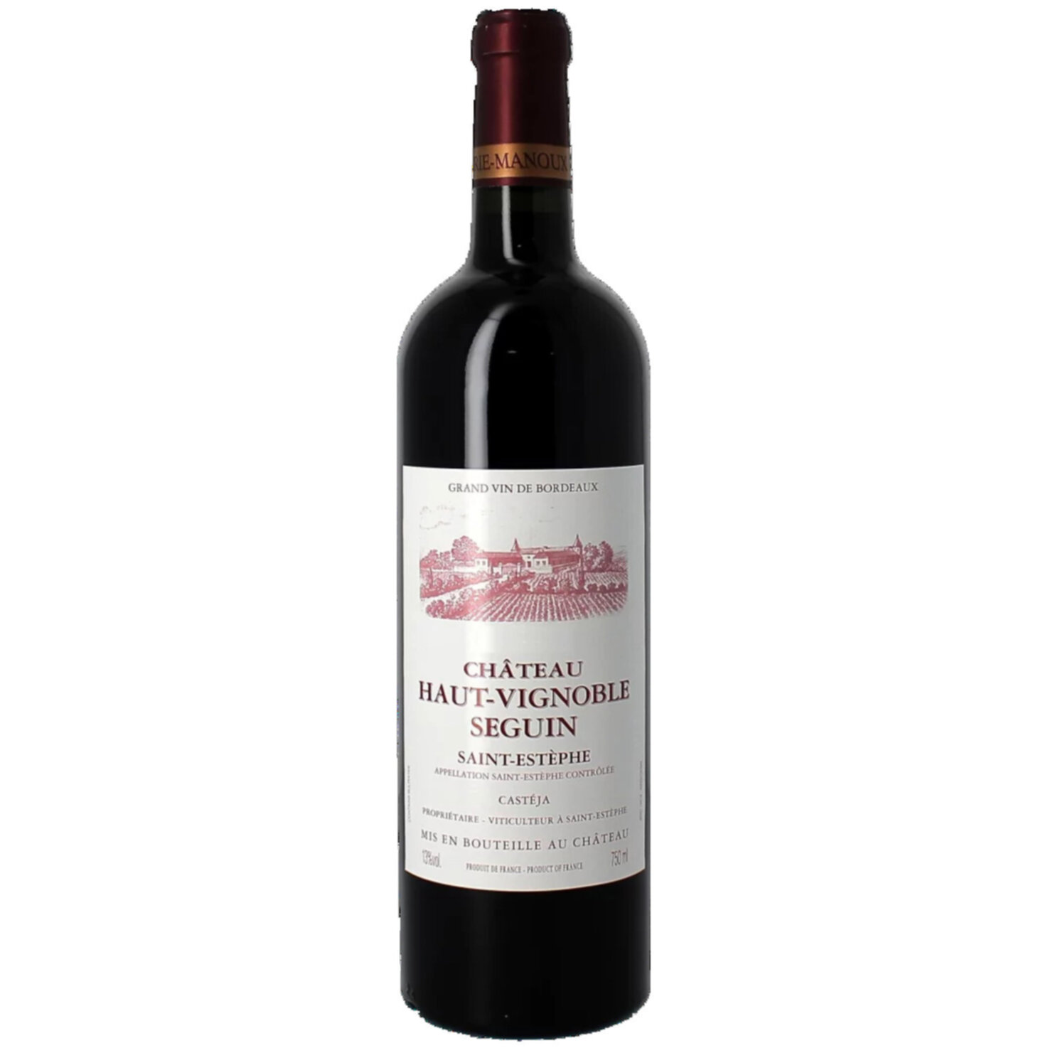 Saint-Estèphe AOP Château Haut Vignoble Seguin Borie Manoux -75cl