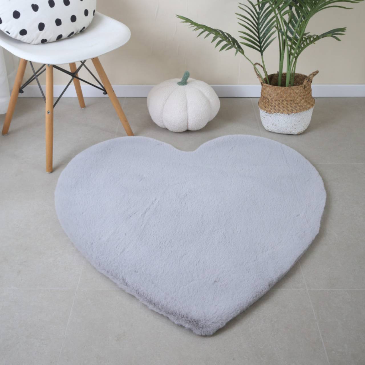 Teppich, Super Weich, Kunstfell, Flauschig, Waschbarer Kinderzimmer, Babyzimmer
