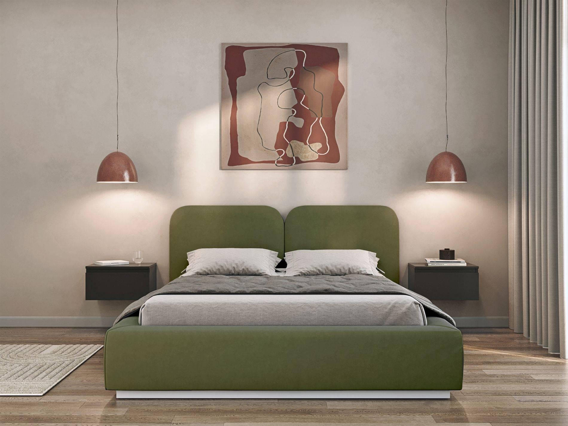 Selsey Design Bedframe Cremona velvet 180 x 200 cm