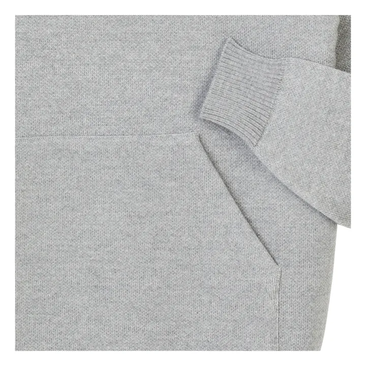 Le Minor Hoodie Mixte Laine Mérinos | Gris