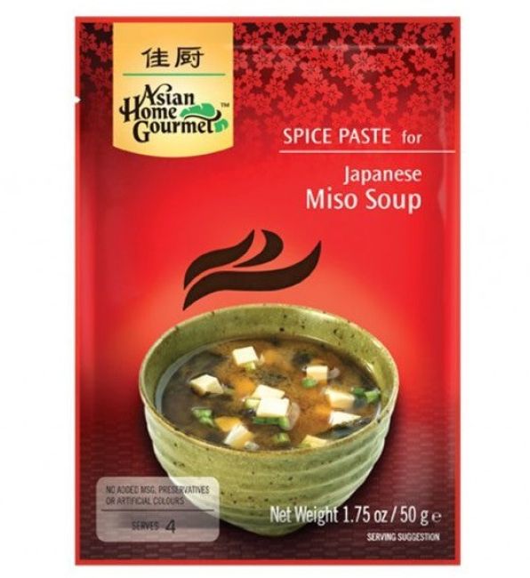 Asian Home Gourmet Kruidenpasta Japans Miso Soep 50g