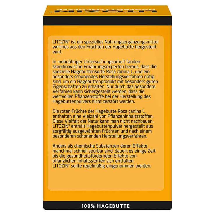 Litozin Hagebuttenpulver, 130 g