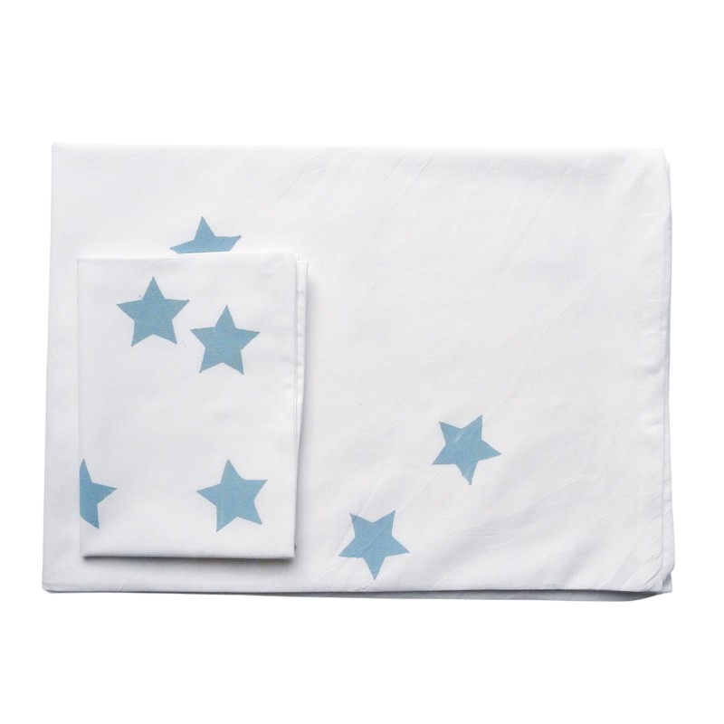Duvetbezug 90 x 120 Sternen Blau