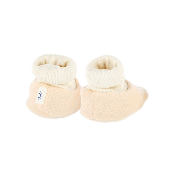 DAY Slofjes - Apricot - 0-6 Mnd