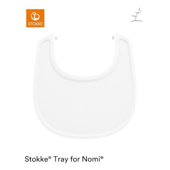 Plateau Tray pour Nomi®   Blanc        de               Stokke®