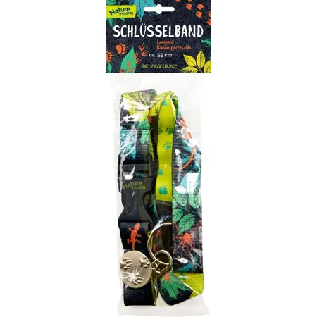 Die Spiegelburg Schlüsselband Nature Zoom (mit Wolfanhänger)