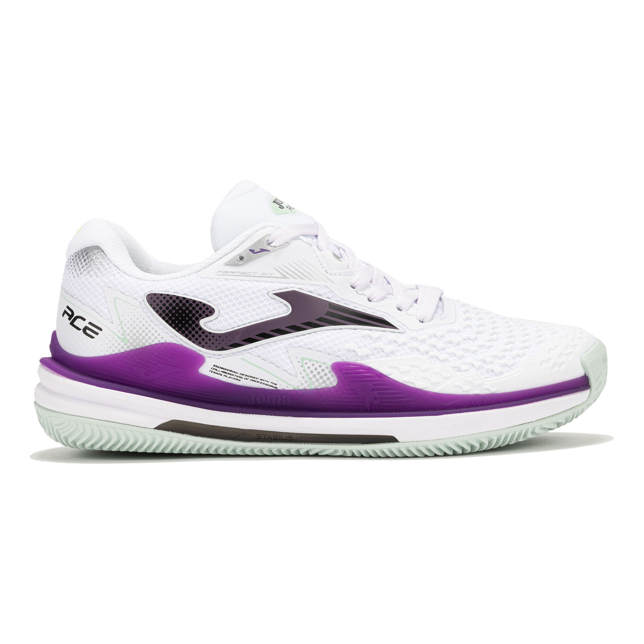 Joma Ace Chaussure Terre Battue Femmes - Blanc , Violet