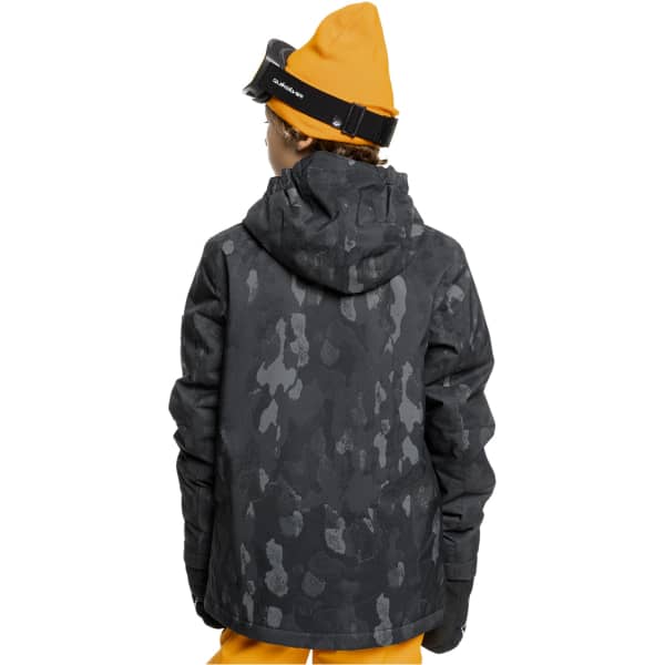 Veste de ski QUIKSILVER MISSION PRINTED YTH JK NATURE ZOOM DARK SHADOW