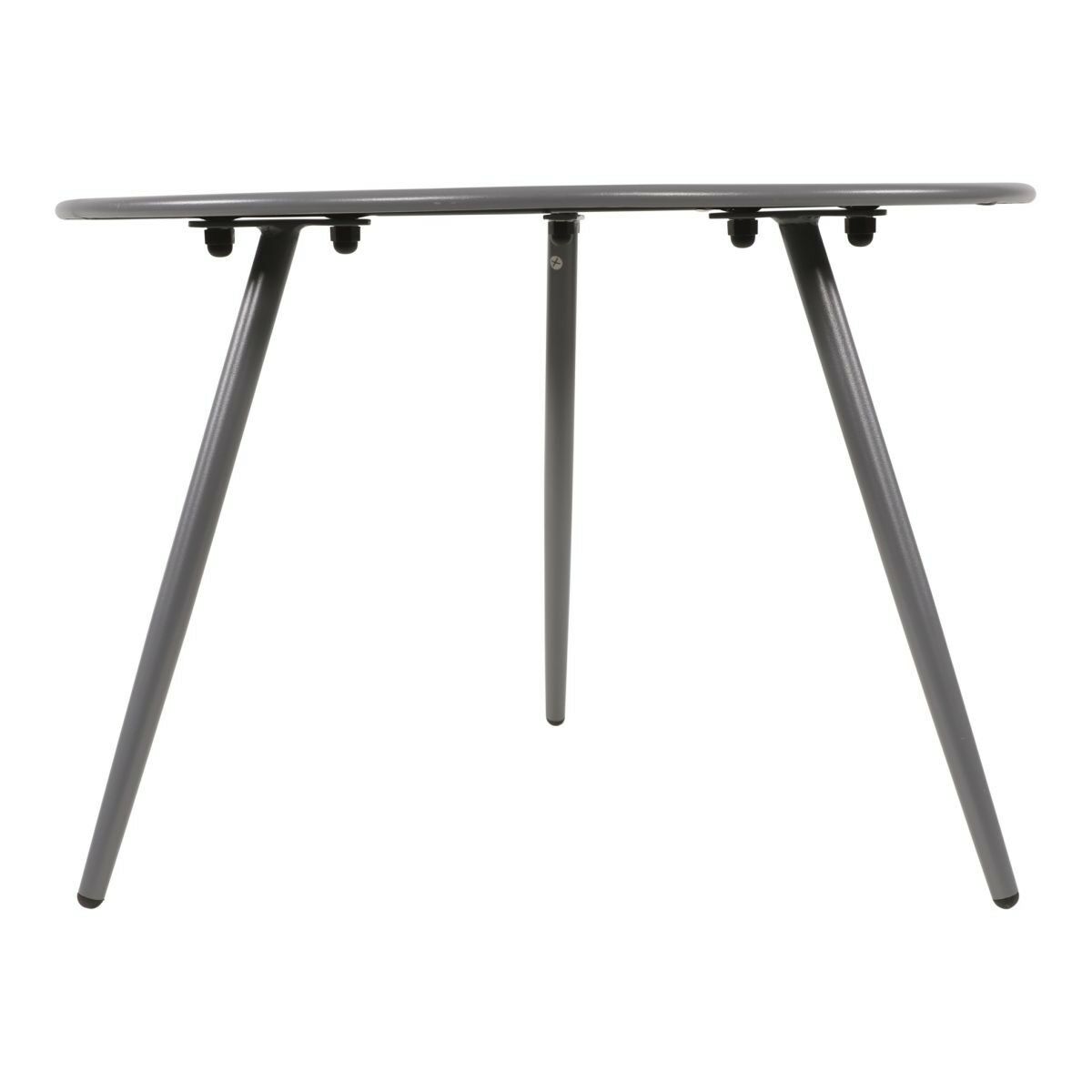 Lesli Living - Rafael bijzettafel grijs 60 cm