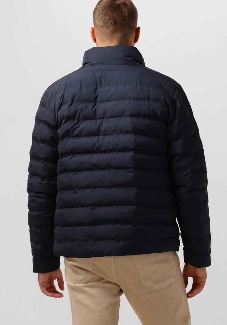 SELECTED HOMME donkerblauwe selected homme gewatteerde jas slhbarry quilted jacket b noos