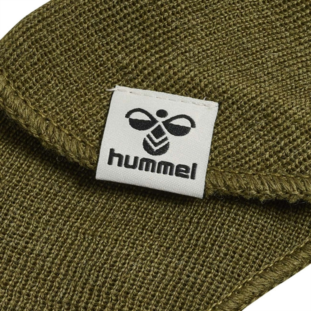 Hygge Elefanthue Dark Olive - Hummel → Luksusbaby.dk
