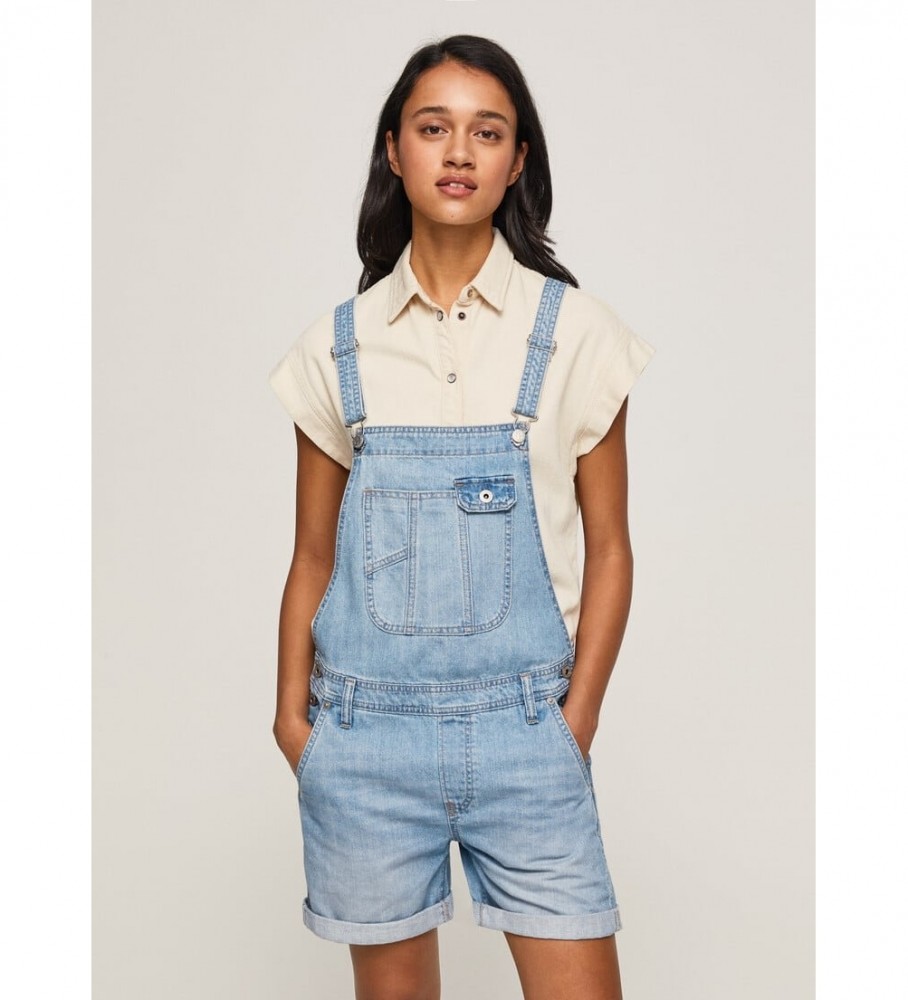 Macacão Pepe Jeans Abby Fabby azul