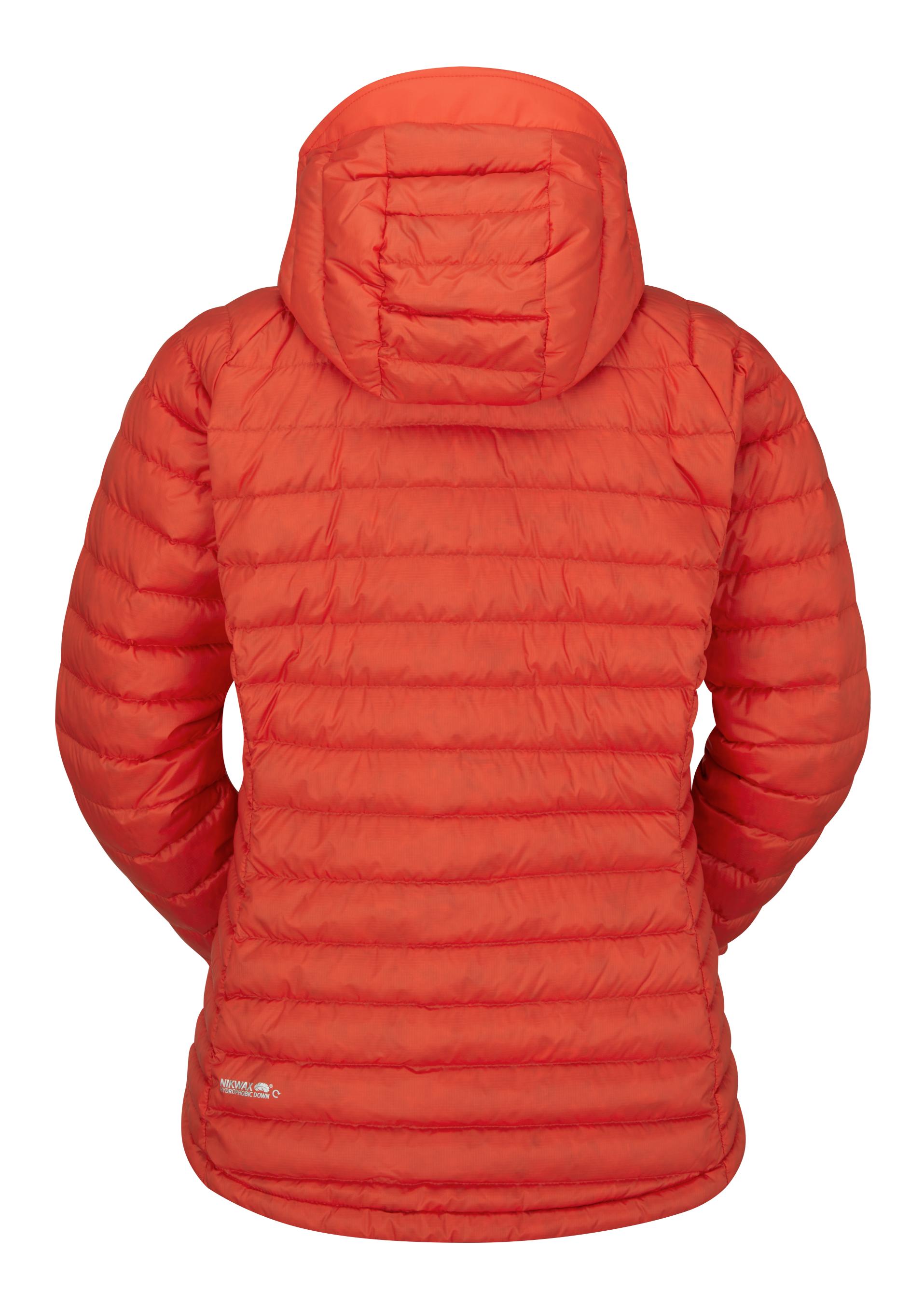 Rab Microlight Alpine Jacket Womens Red Grapefruit