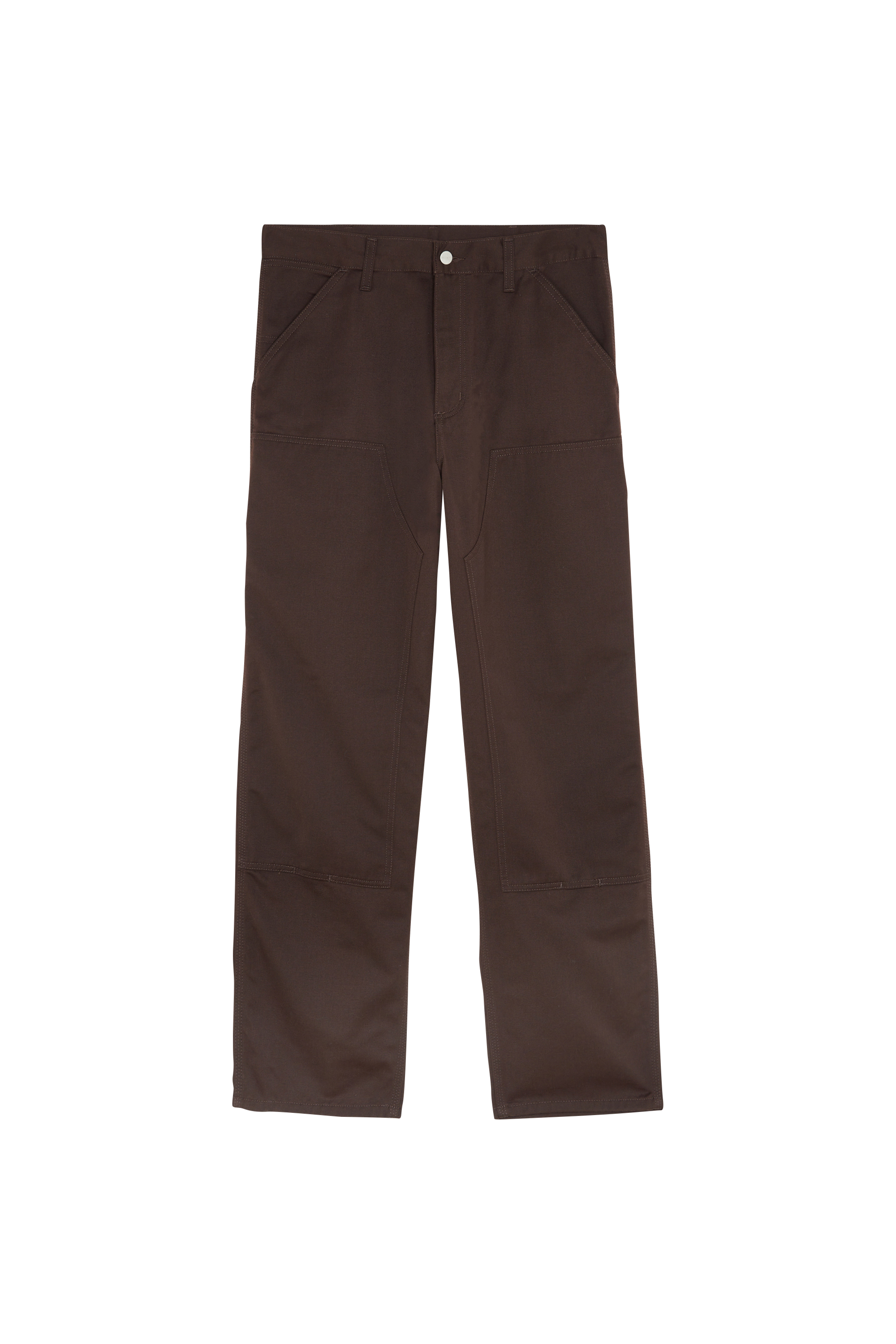 CARHARTT WIP Pantalon Double Knee Pant Marron