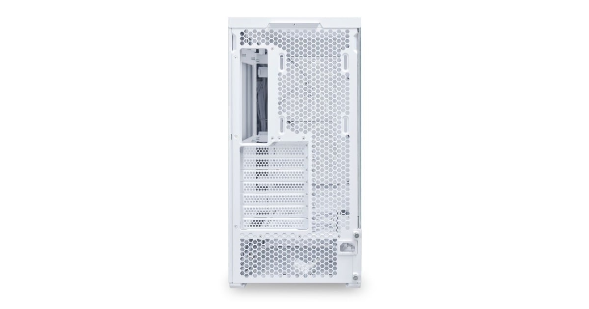 Lian LiLancool 207 midi tower behuizing  (Wit | 2x USB-A | 1x USB-C | Tempered Glass)