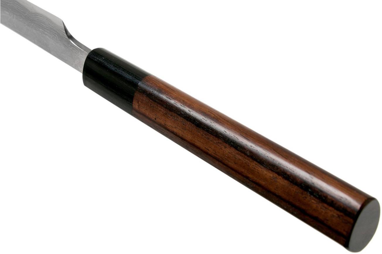 Eden Takobiki Ryoba 27 cm, red sandalwood