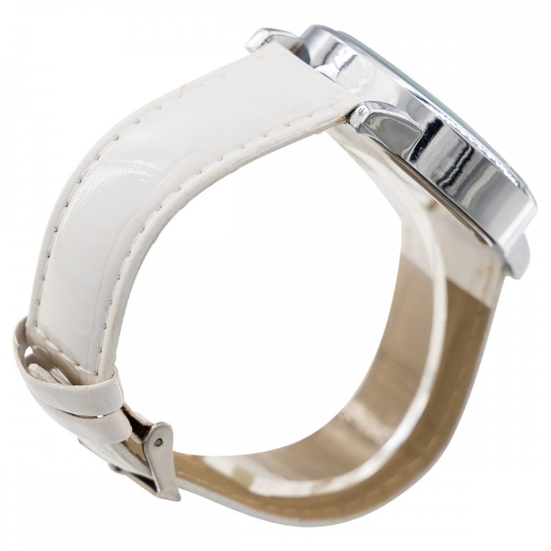 Montre Femme CHTIME bracelet Cuir Blanc