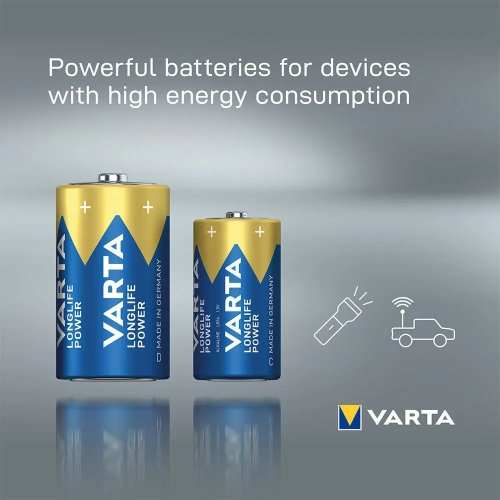 Varta Longlife Power Baby C LR14 batterie