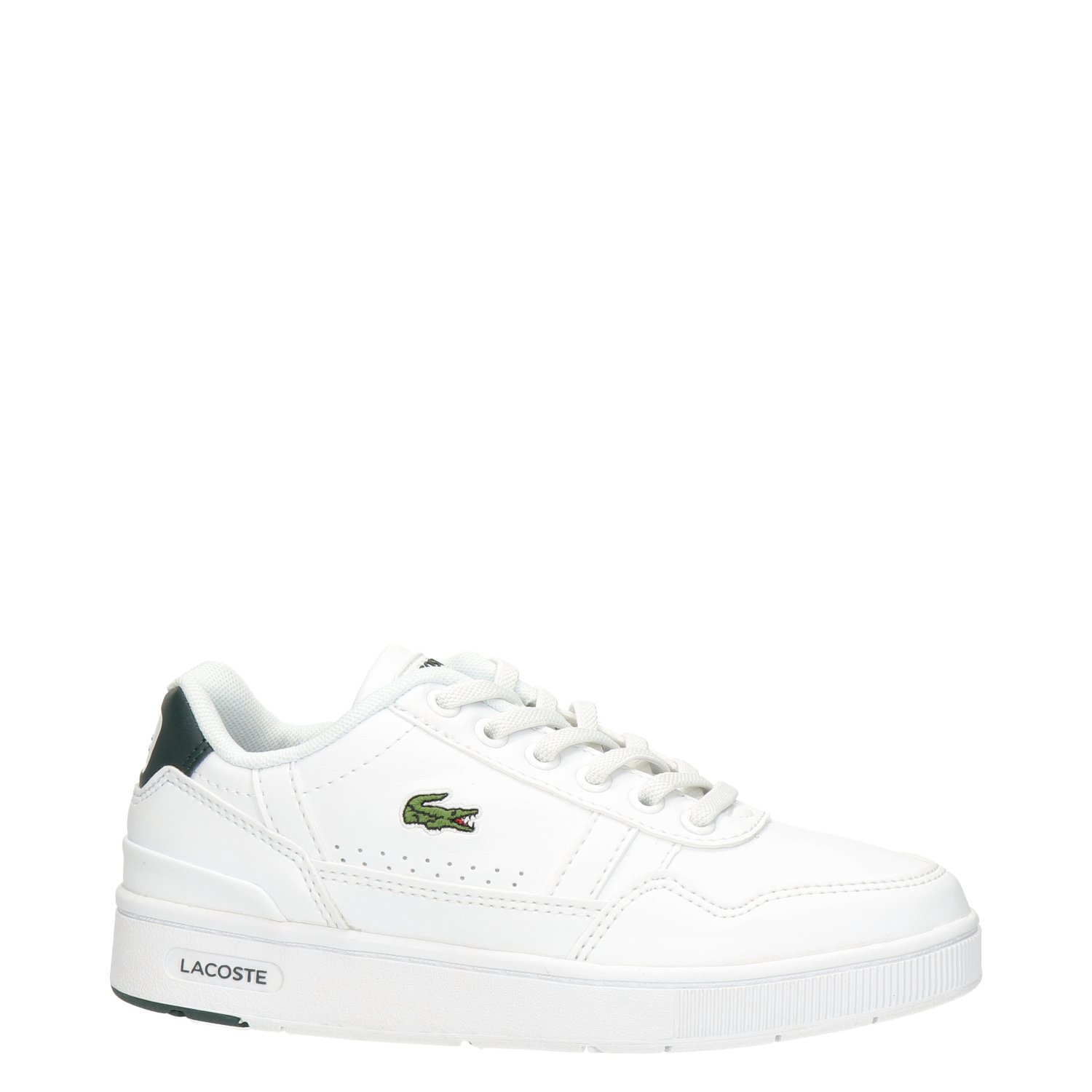 T-Clip Kids jongens sneaker Lacoste Wit