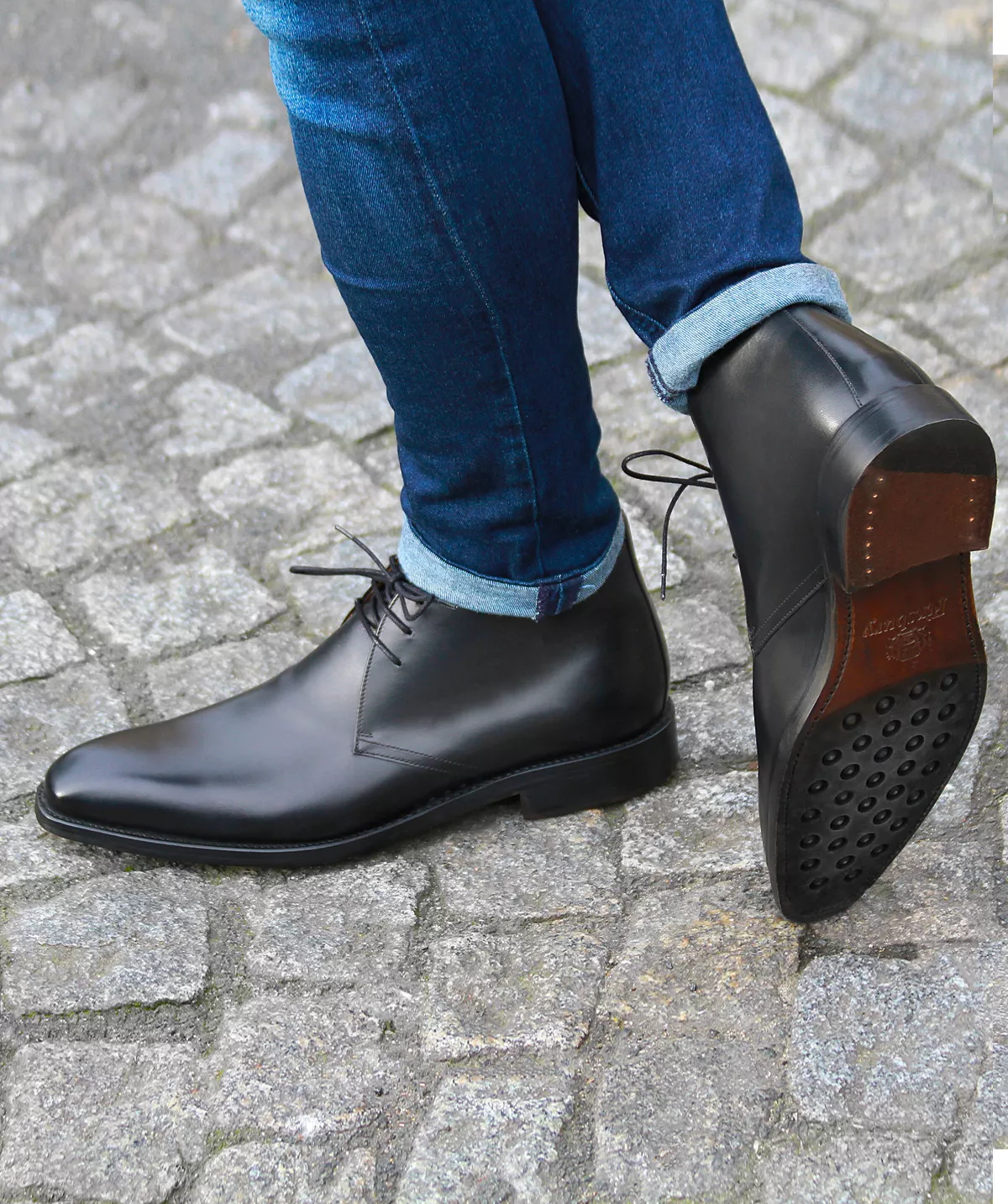 Bottines CHUKKA Noir (ancienne forme)