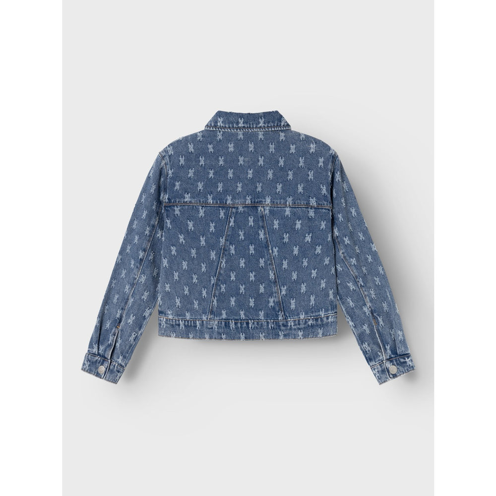 Køb Name It Dark Blue Denim Phine Denim Jakke