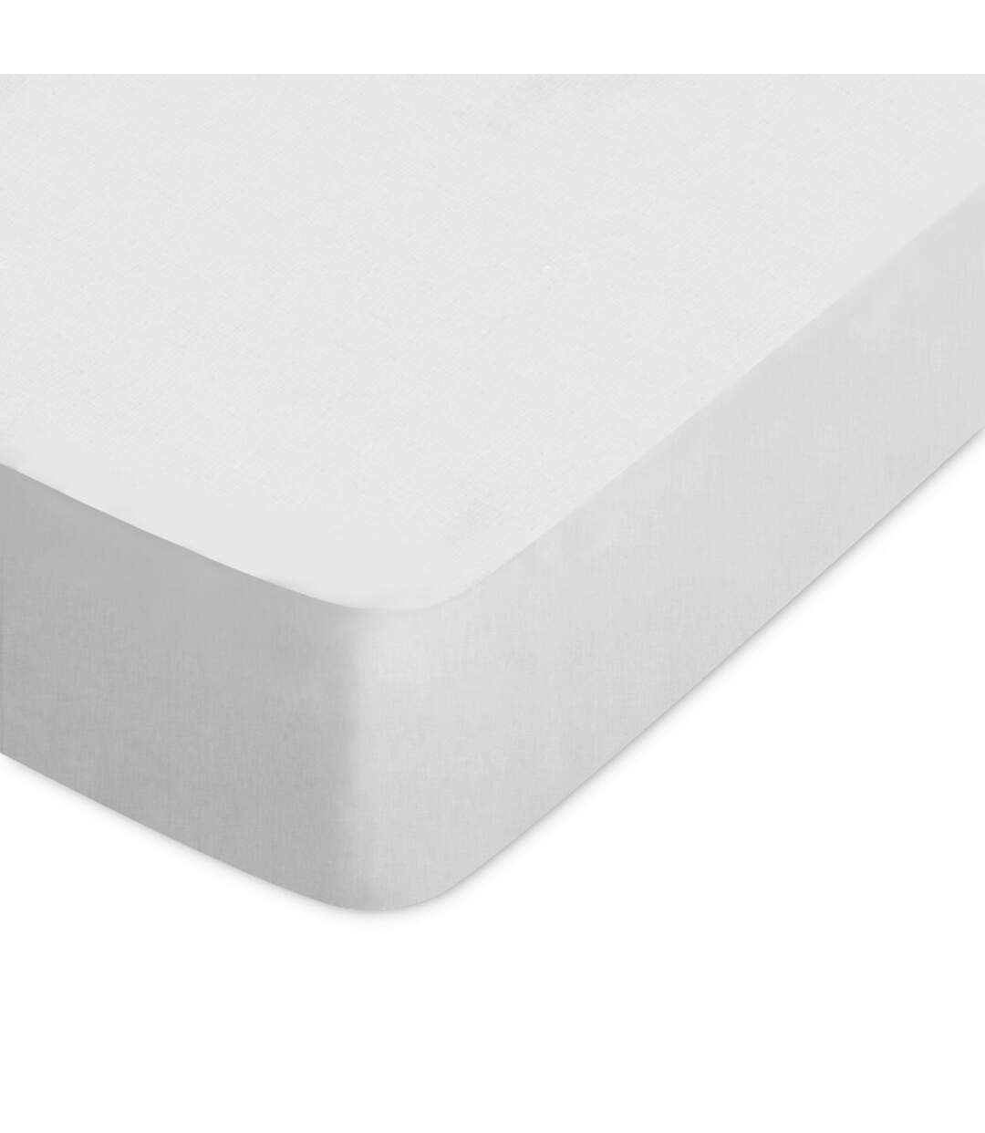 Drap housse uni 140x190 cm coton ALTO Calcium