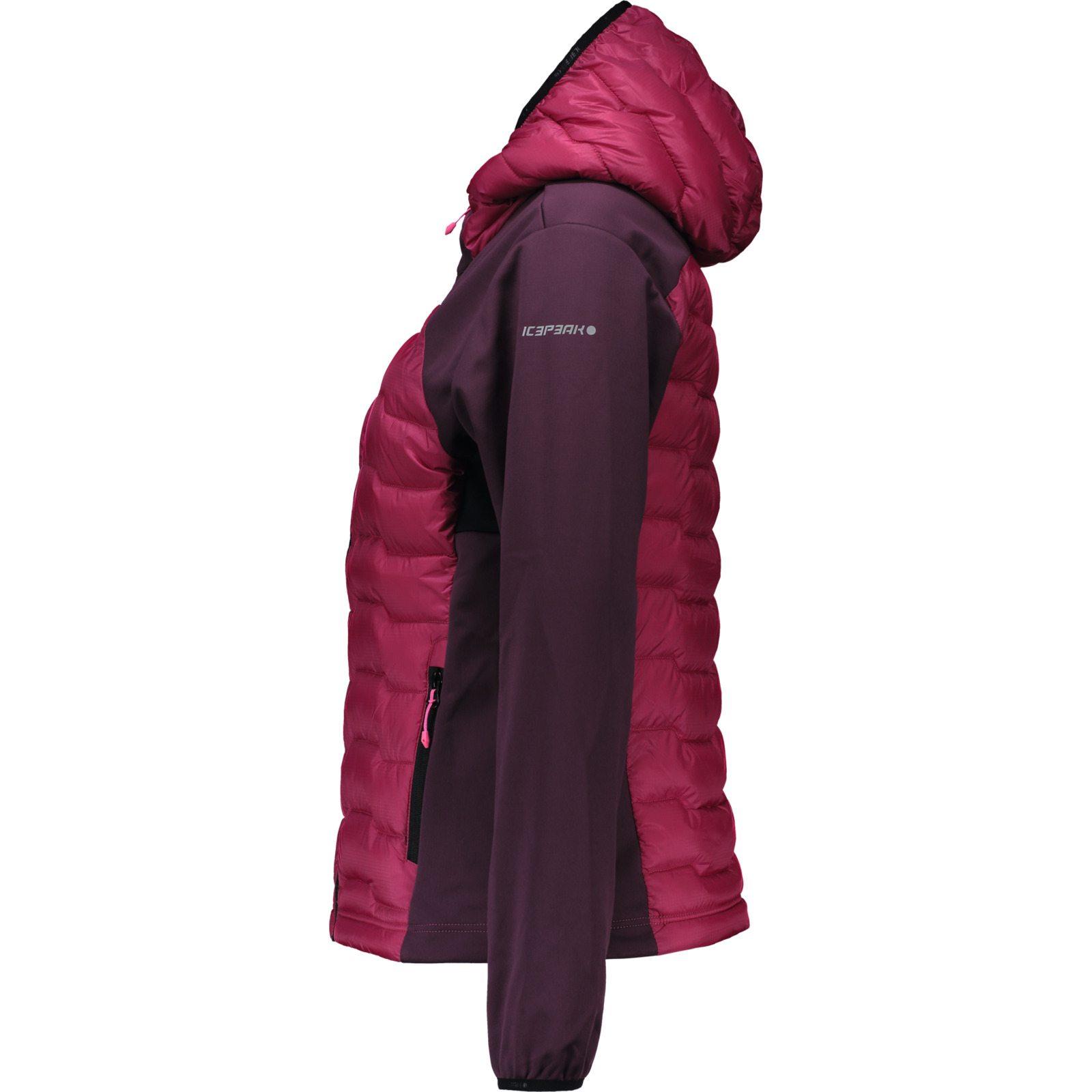 Icepeak Damen-Hybridjacke Burlison himbeer, 42