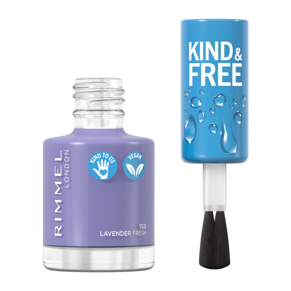 Rimmel KIND & FREE Vegan Nagellak 153 Lavender Light8 ml