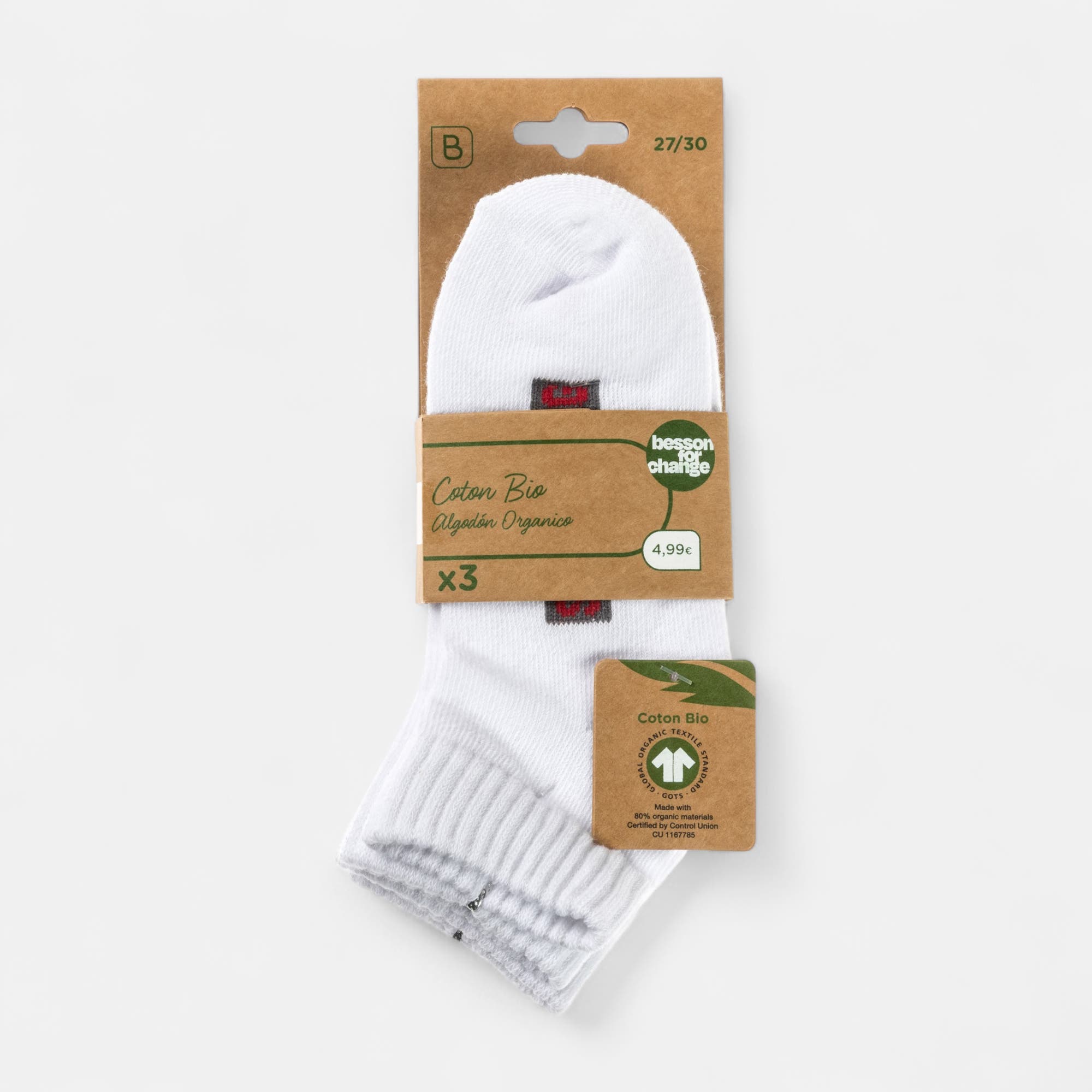Chaussettes Enfant blanc