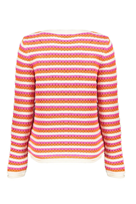 Geisha multi color dames trui