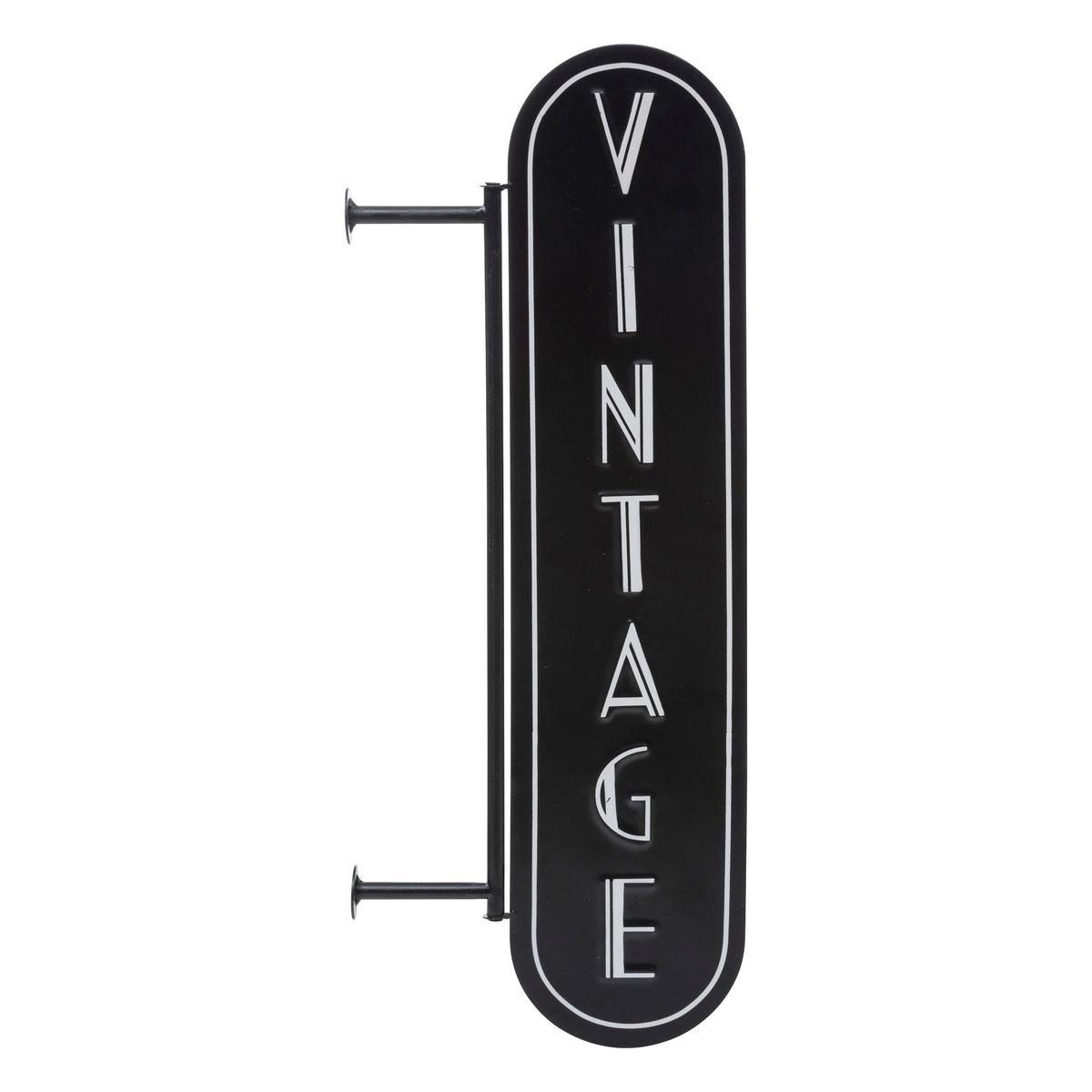 DECO MURALE METAL CAFE BORDELAIS H.55CM