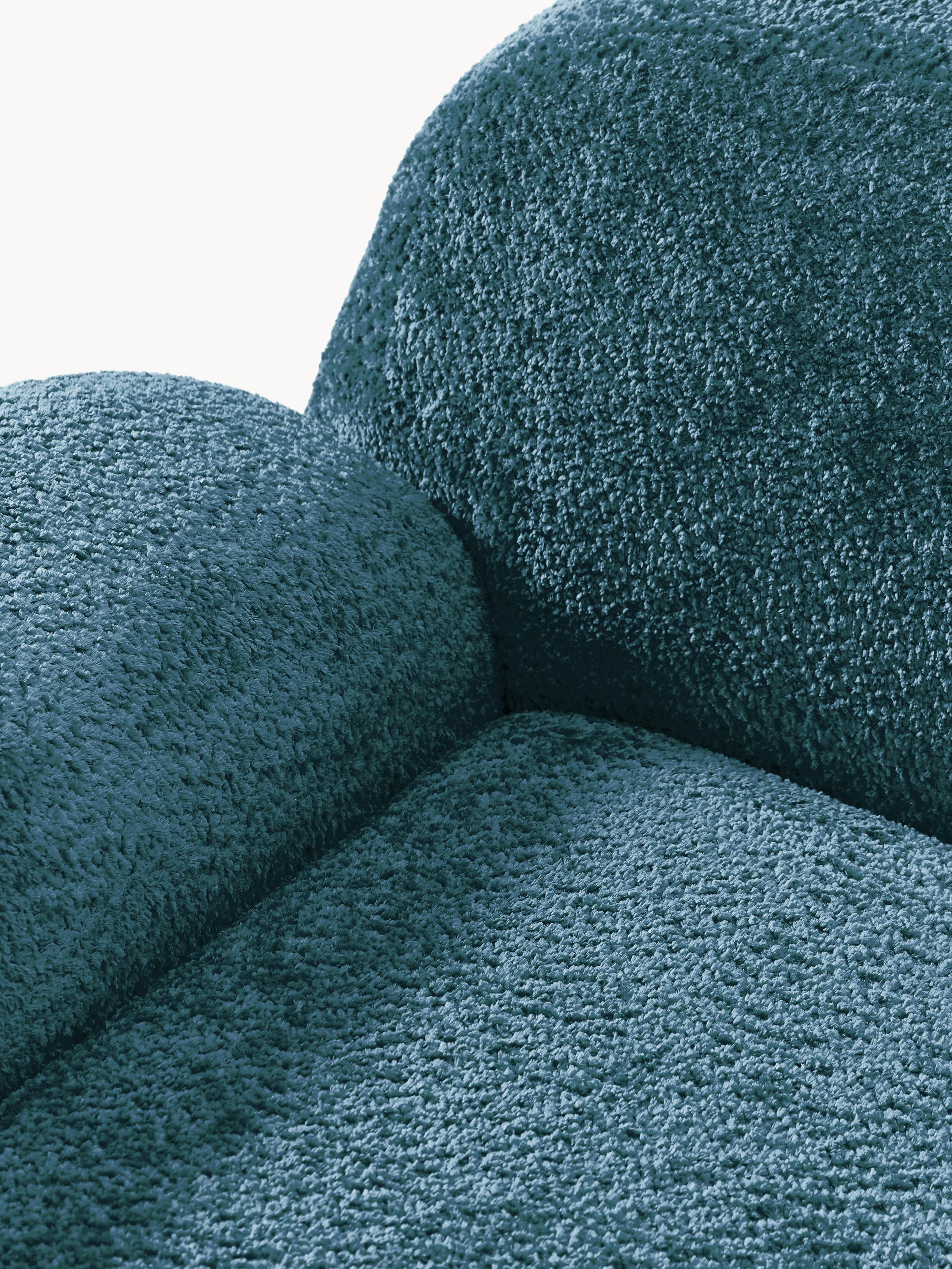 Loungefauteuil Wolke van teddy bouclé