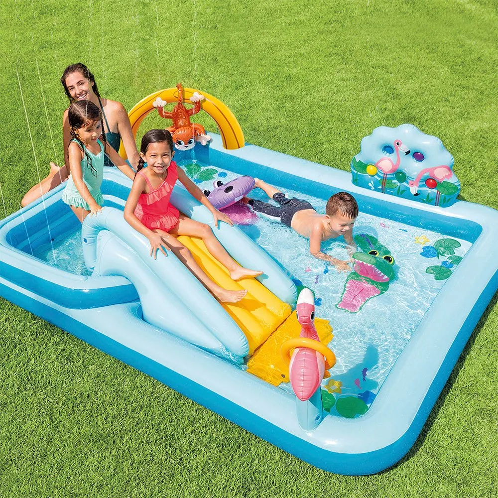 Intex Dschungelabenteuer Wasserspielplatz