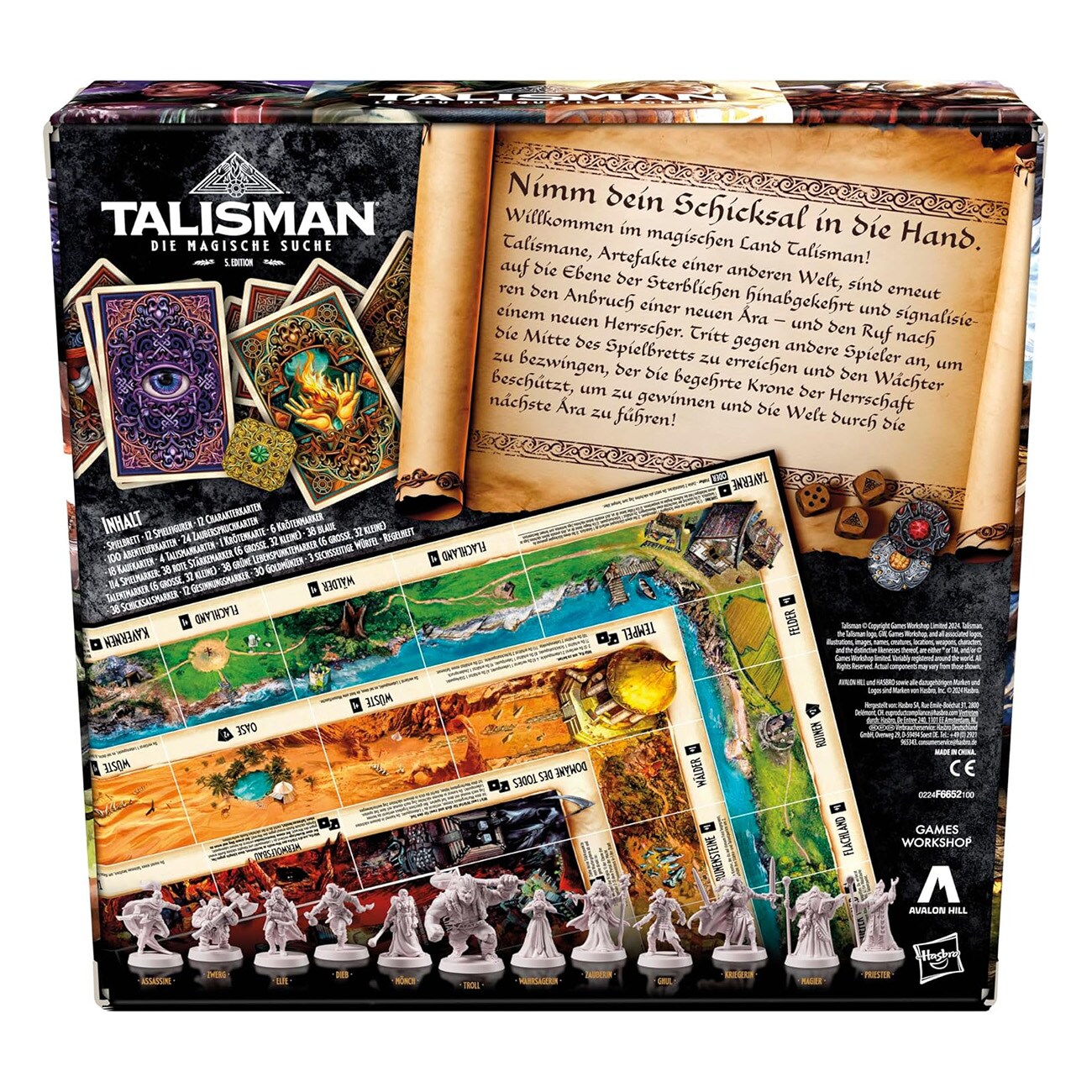 Hasbro TALISMAN CORE Mehrfarbig Spielesammlung