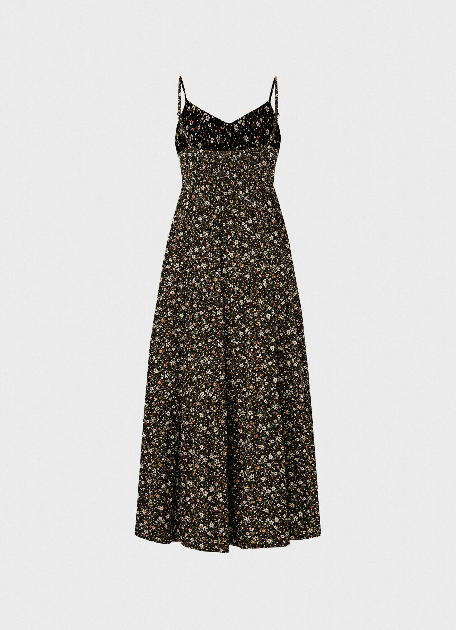 VESTIDO PEY FLOWY COM FLORES - multicolorido