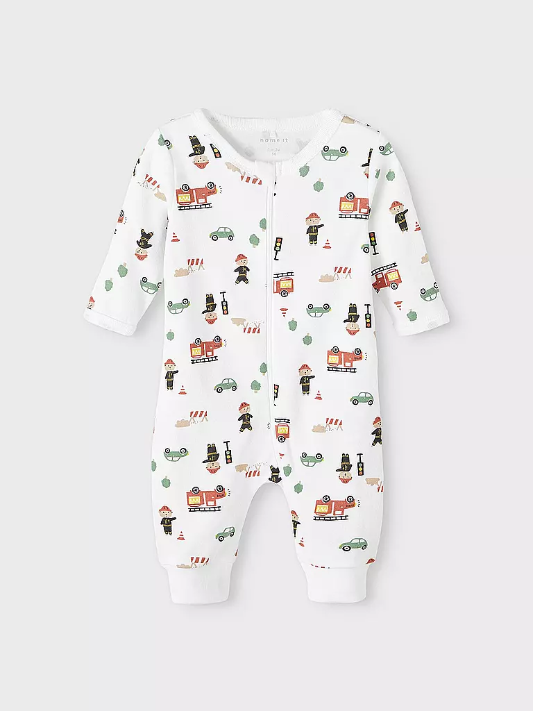 NAME IT Baby Schlafoverall 2er Pkg weiss